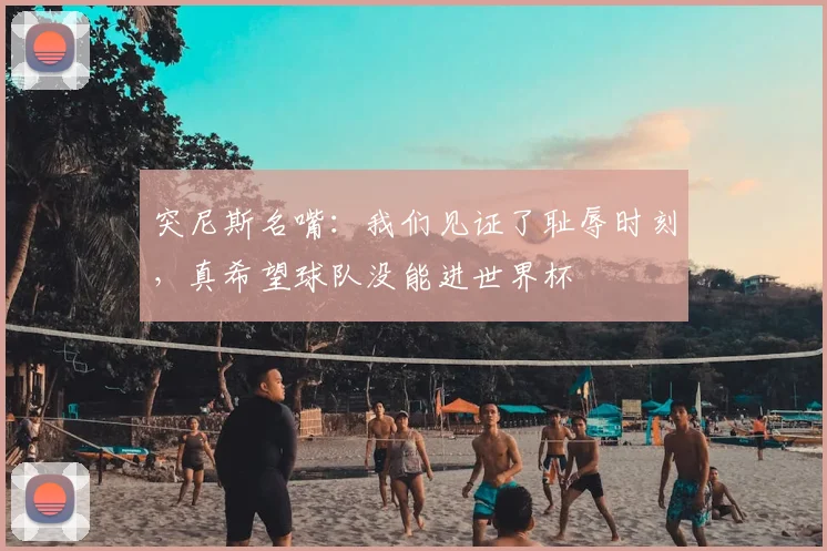 突尼斯名嘴：我们见证了耻辱时刻，真希望球队没能进世界杯
